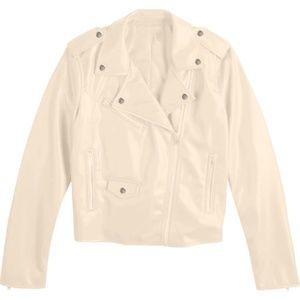 Brand New Nine West Faux Leather Biker Jacket